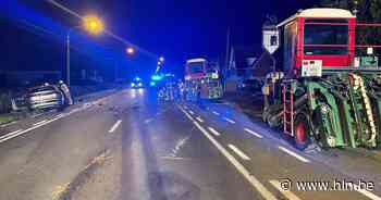 Twee gewonden na fout afgelopen inhaalmanoeuvre landbouwvoertuigen in Pittem - Het Laatste Nieuws