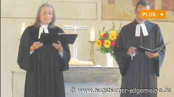 Pfarrer Renato Creutzberg hält seine erste Predigt in Pfuhl