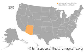 LICENSURE ON THE LINE - Landscape Architecture Magazine