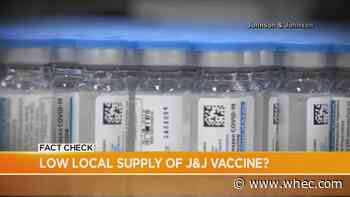 Fact Check: Low local supply of J&amp;J vaccine?
