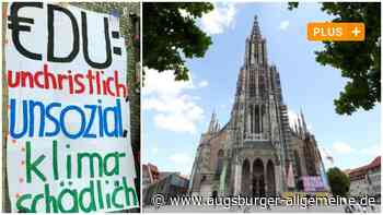 Klimaaktivisten wollen auf Ulmer Münster klettern und Banner hissen