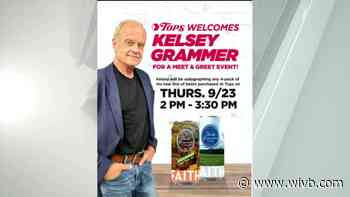 Kelsey Grammer coming to Tops on Elmwood Avenue