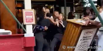 Women who fought hostess at Carmine's in NYC claim slurs used before brawl