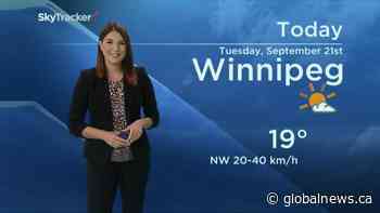 September 21 Weather Update with Kahla Evans