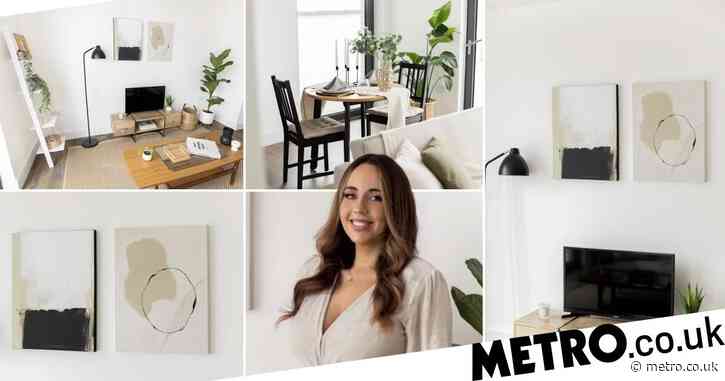 Blogger shows how first-time buyers can put their own stamp on their home — for under £500