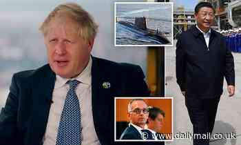 Johnson brands China's threats to Australia over UK-US submarine contract 'ridiculous'