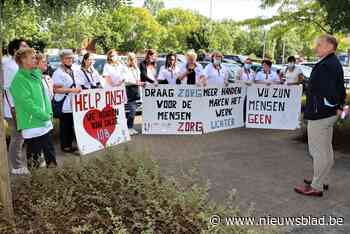 Personeel Hof ter Veldeken voert actie tegen personeelstekort: “We zijn met te weinig om nog kwaliteitszorg te leveren”
