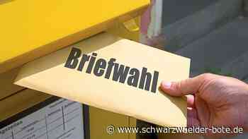 Bundestagswahl 2021: Nagold rechnet mit vielen Briefwählern
