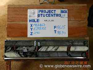 REPEAT -- O2Gold Intercepts 20 g/t Au at the Main Aurora Vein, Which Has a Projected Extension of at Least 700 Meters, at Only 97 Meters of Depth - GlobeNewswire