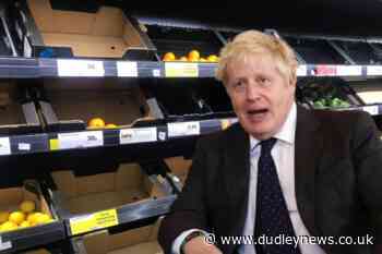 Boris Johnson issues warning over UK food shortages ahead of Christmas - Dudley News