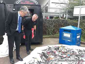 More than 200 lethal weapons recovered from Dudley's knife surrender bin - Dudley News