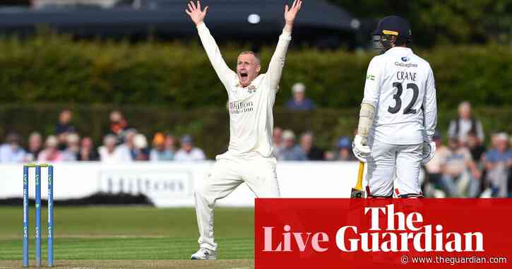 County cricket: Hampshire rally as wickets fly at Lancashire – as it happened