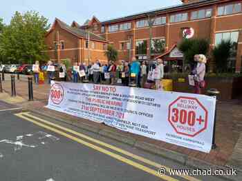 Sutton and Huthwaite residents protest as public inquiry starts over controversial planning application - Mansfield and Ashfield Chad