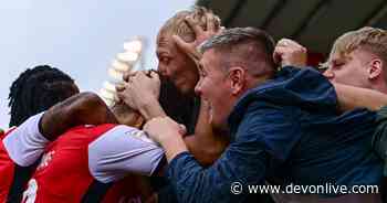 Exeter City 2 Sutton United 0 - the match in pictures - Devon Live