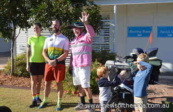 Father Michael and Zippy raise +$18k cycling from Sawtell to Armidale - News Of The Area