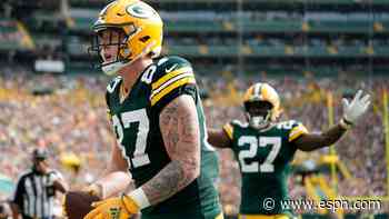 Packers cutting Sternberger with ban complete