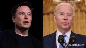 Elon Musk takes shots at Joe Biden