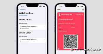 iOS 15 will soon let you store your COVID vaccination card in Apple Wallet     - CNET