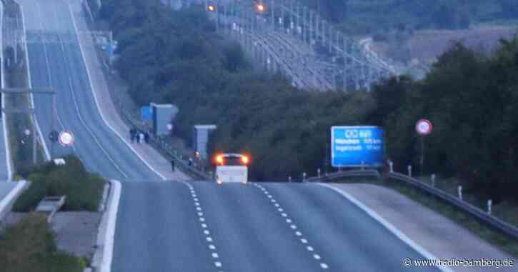 Businsassen bedroht – Festnahme nach Großeinsatz auf der A 9