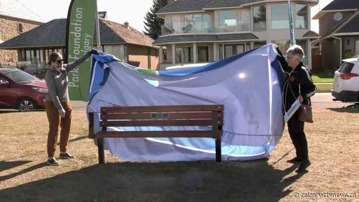 Parks Foundation Calgary unveils bench dedication winner to celebrate 30 years of donations