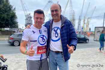 Burgemeester Metsu loopt marathon voor StopDarmkanker (Edegem) - Gazet van Antwerpen