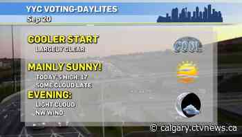 Calgary weather for Monday, Sept. 20 - CTV News Calgary