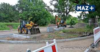 Der neue Parkplatz am Rand der Kyritz-Ruppiner Heide braucht noch Zeit - Märkische Allgemeine Zeitung