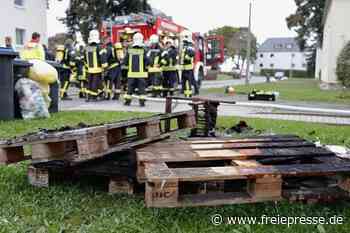 Brand in Netzschkau: Wohnung nicht mehr bewohnbar - Freie Presse