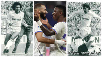 Benzema y Vinícius, tras los pasos de Hugo Sánchez y Valdano 35 años después - MARCA.com