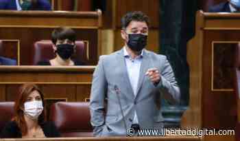 Rufián amenaza a Sánchez: "Si decepcionan, Vox y el PP entran en Moncloa" - Libertad Digital