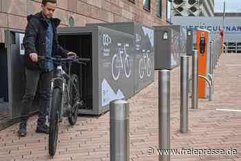 Erste Fahrradgaragen im Stadtzentrum in Betrieb - Freie Presse