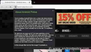 Chrome might be borrowing yet another feature from Microsoft Edge