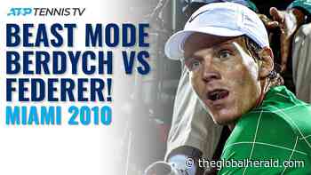 BEAST MODE BERDYCH! Tomas Berdych EPIC Finish To Defeat Federer In Miami 2010 - The Global Herald - The Global Herald