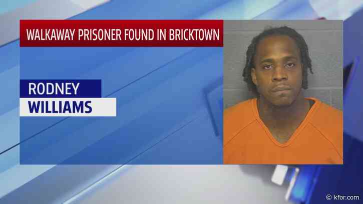 Department of Corrections inmate who allegedly used a dummy as part of his escape was found in Oklahoma City's Bricktown area