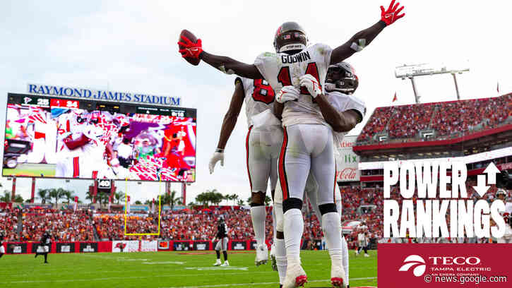 Power Rankings - Where does Tampa Bay sit after 2 weeks in ESPN, Yahoo, USA Today, CBS Sports, NFL.com Rankings - Buccaneers.com