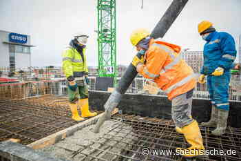 Dresden: Bauarbeiter protestieren in Dresden für höhere Löhne - Sächsische.de