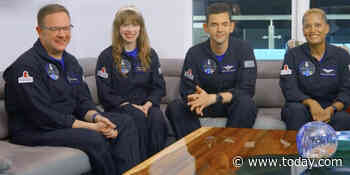 SpaceX's all-civilian Inspiration4 crew detail ‘awe-inspiring’ mission