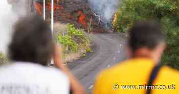 La Palma volcano eruption: Terrified families given just hours to flee burning lava