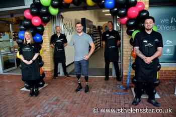 PICTURES: Andy Reid unveils St Helens new Crown Decorating Centre – and sets out ambitions for Standing Tall Foundation building - St Helens Star