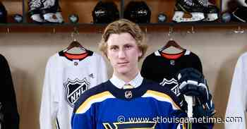 Keep your eyes on Scott Perunovich - St. Louis Game Time