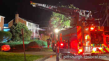 Family Escapes House Fire In Scott Township - CBS Pittsburgh