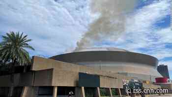 Superdome in New Orleans catches fire