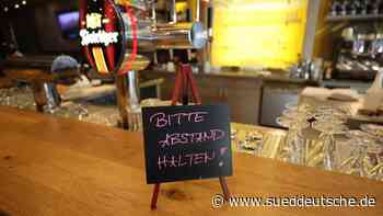 Dehoga: Gastro plagt sinkende Akzeptanz der Corona-Maßnahmen - Süddeutsche Zeitung