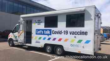 Covid bus comes to Bexley as residents urged to get tested