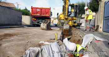Frontignan - Les travaux sur le réseau de distribution d'eau se poursuivent - OCCITANIE tribune
