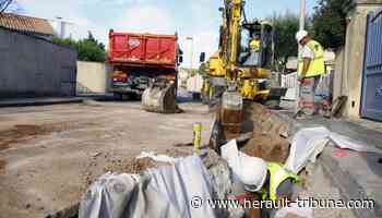 Frontignan : poursuite des travaux sur le réseau de distribution d'eau - Hérault Tribune - Hérault-Tribune