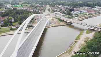 Nieuwe brug in Beringen moet binnen exact een week klaar zijn - Het Belang van Limburg