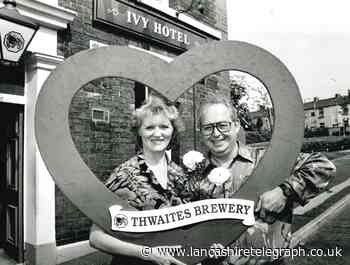 Love is in the air at the Ivy Hotel in Blackburn in 1993
