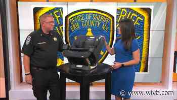 WATCH: Sheriff's deputy shows how to properly install a car seat