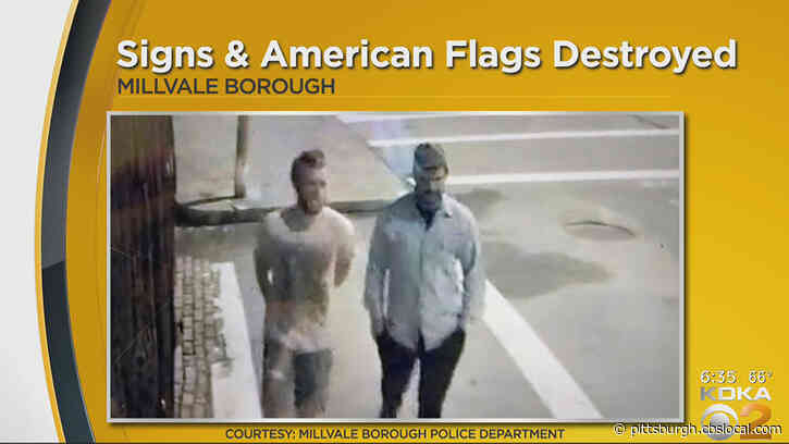Suspects Accused Of Stealing No Parking Signs And Ripping Down Flags Expected To Turn Themselves In